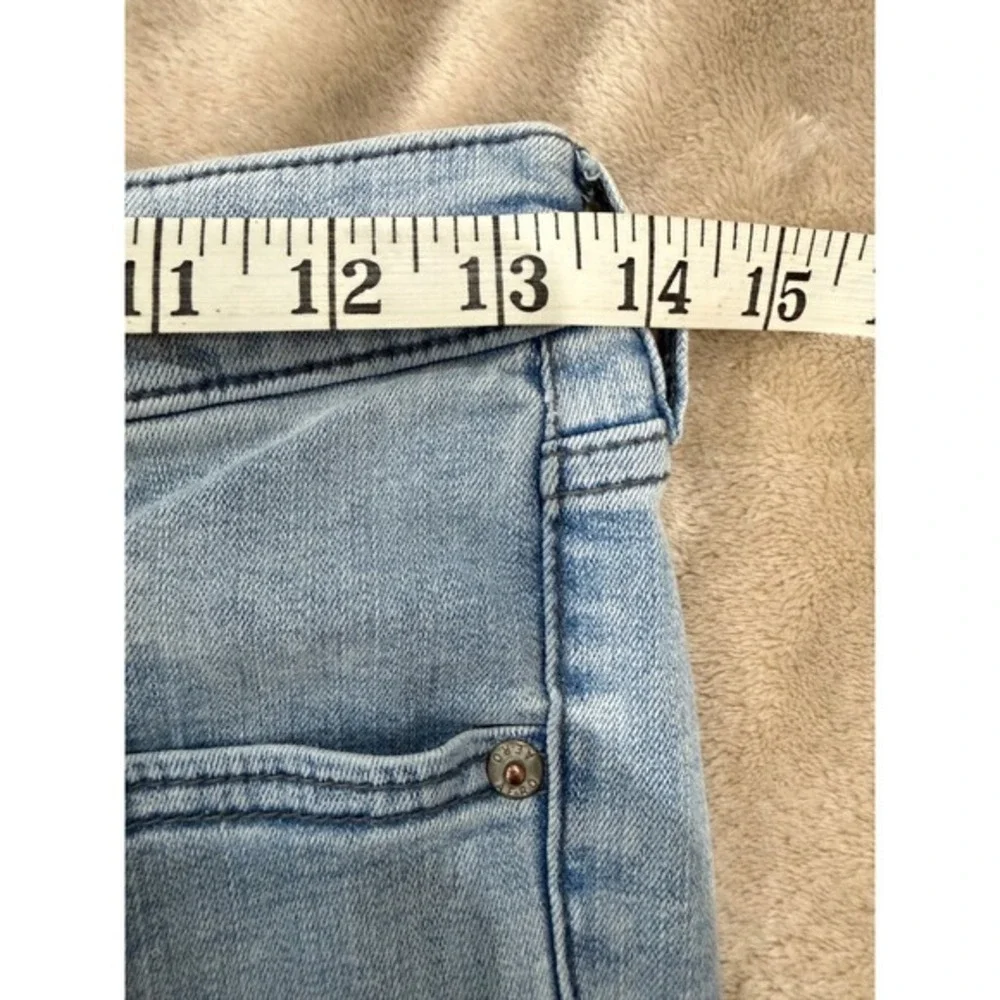 Aeropostale Womens High Rise Skinny Jeans Light Wash Blue Size 10‎ Reg Stretch